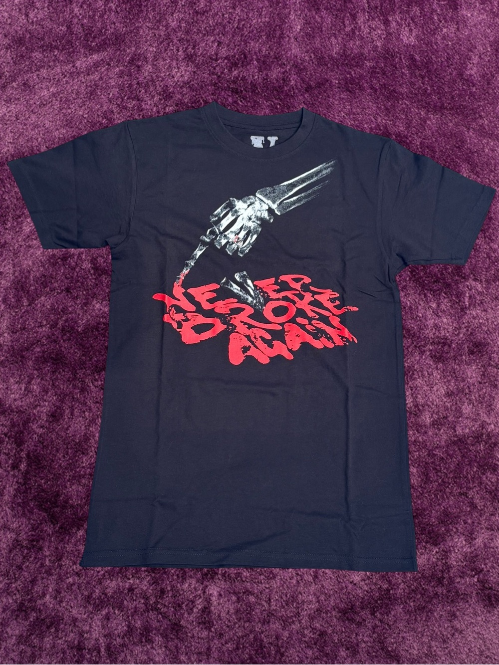 Vlone NBA YoungBoy Skeleton T- Shirt